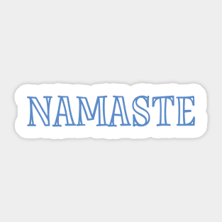 Namaste Yoga Sticker